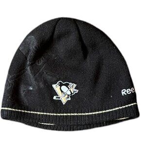 NHL Reebok Pittsburgh Penguins Reversible Skull Cap, One Size Fits All
